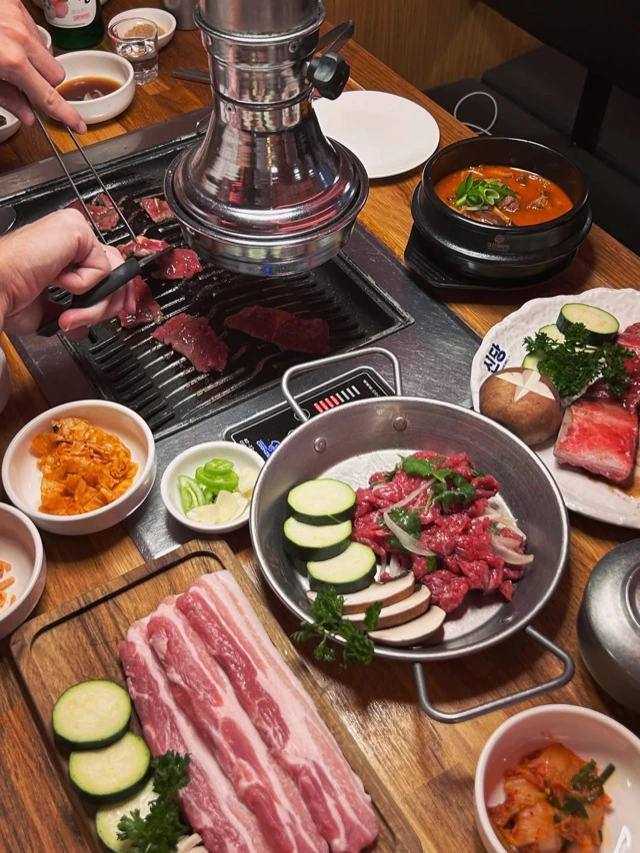 Service barbecue